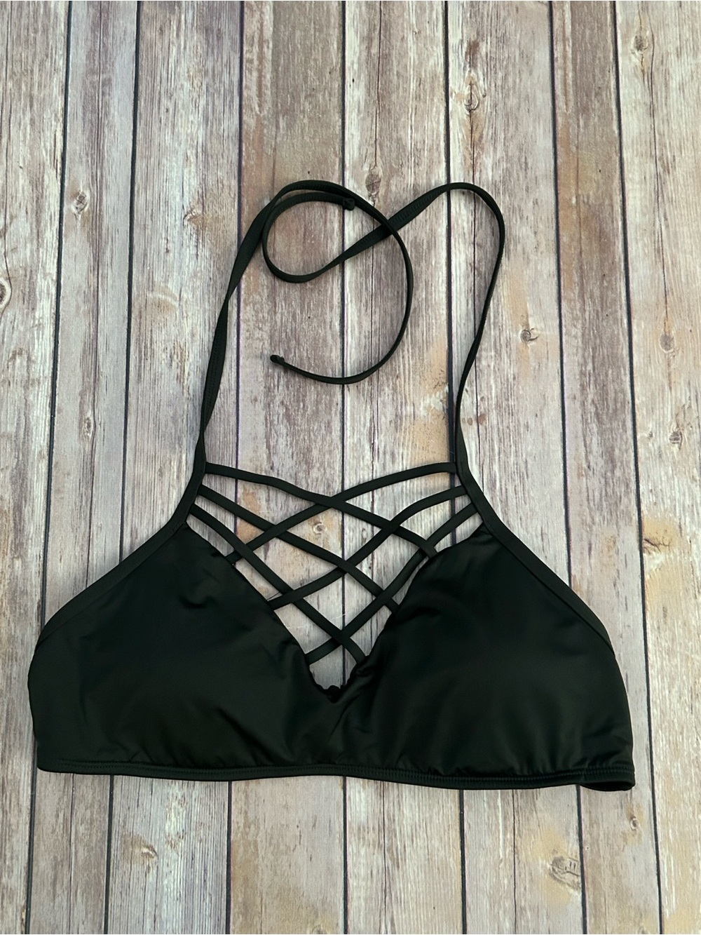 Moschino Green Swim Bikini Top | Size XL